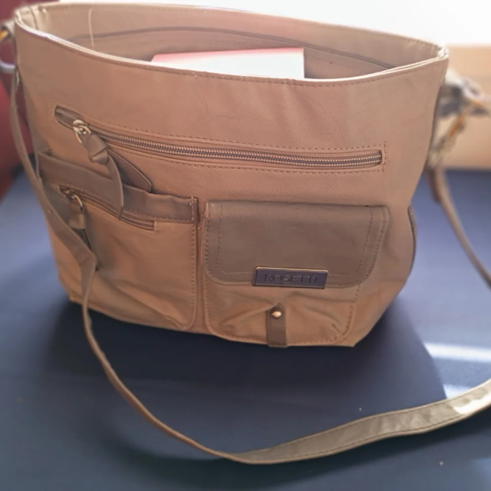 Rosetti Tan Crossbody Bag - Picture 4 of 8